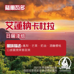 薩爾瓦多艾蓮納日曬卡度拉半磅